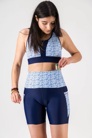Ceinture de Running femme "Nouvelle Vague" -  pratique respirante et stylée, écoresponsable