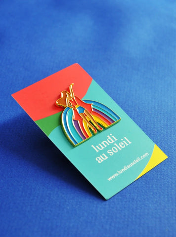 PIN'S - RAINBOW GIRL