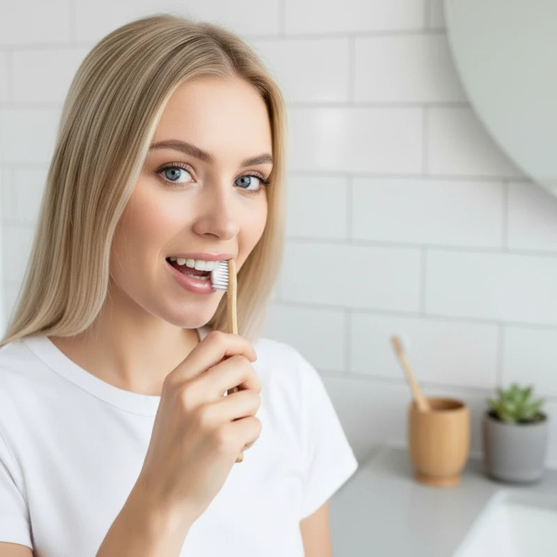 Brosse à dents en bambou - Adulte