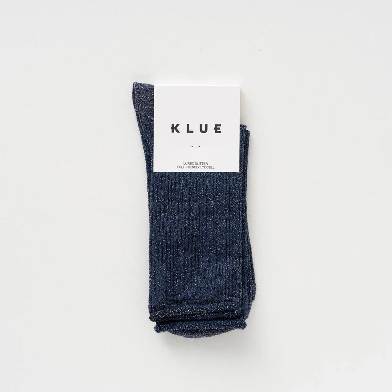 Chaussettes lurex à paillettes colorés