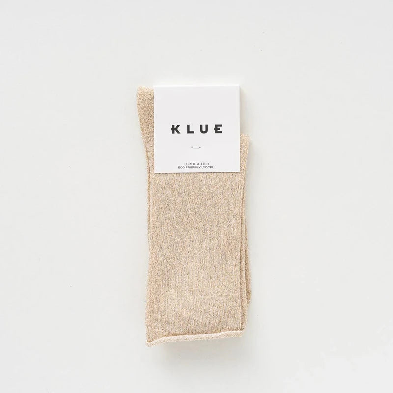 Chaussettes lurex à paillettes colorés
