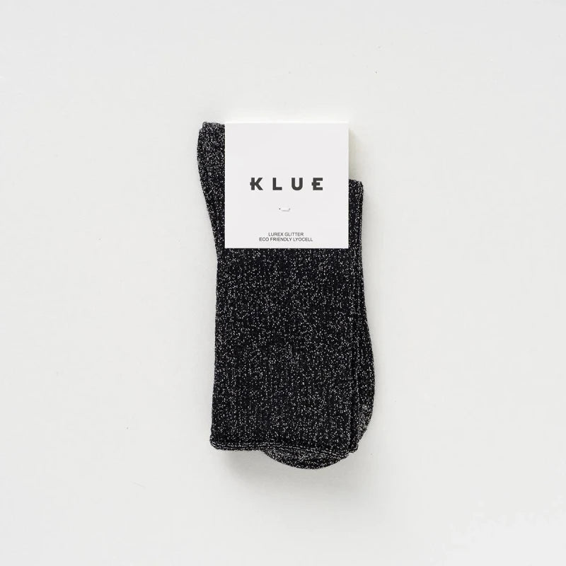 Chaussettes lurex à paillettes colorés