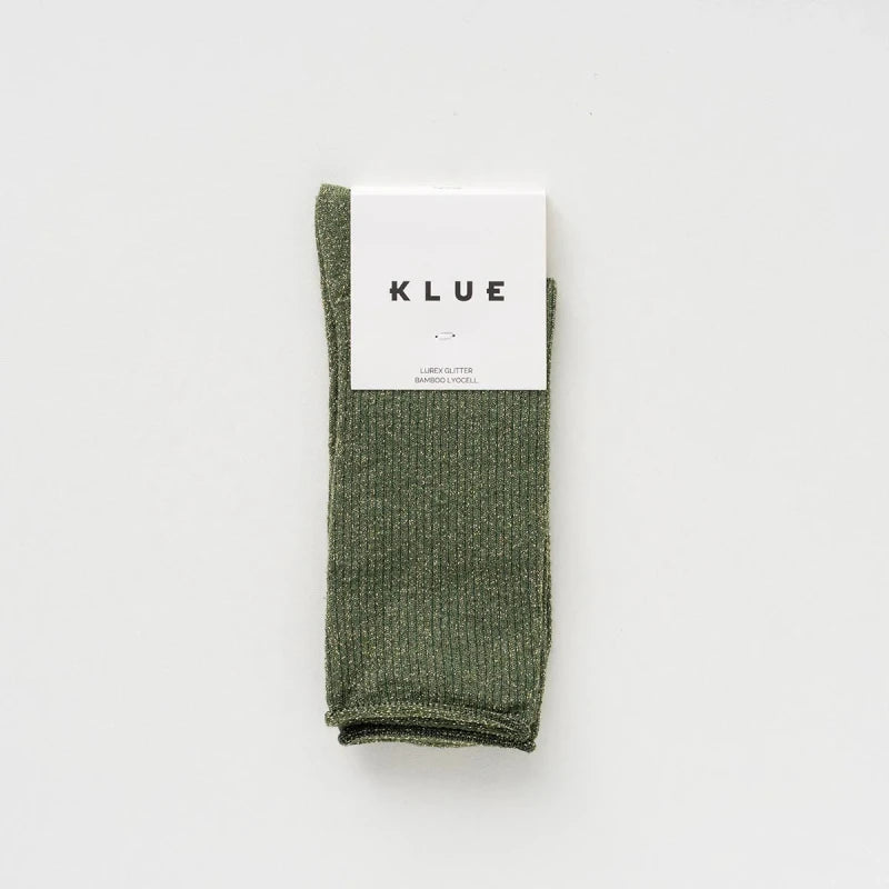Chaussettes lurex à paillettes colorés