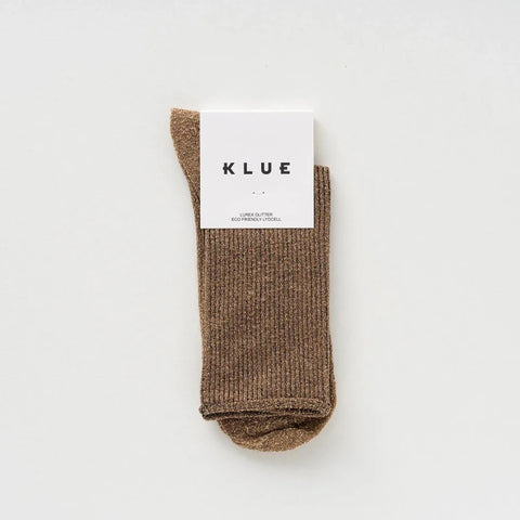 Chaussettes lurex à paillettes colorés