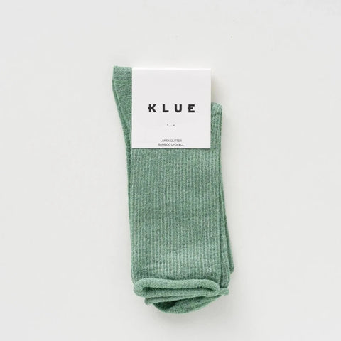 Chaussettes lurex colorés à paillettes en lyocell
