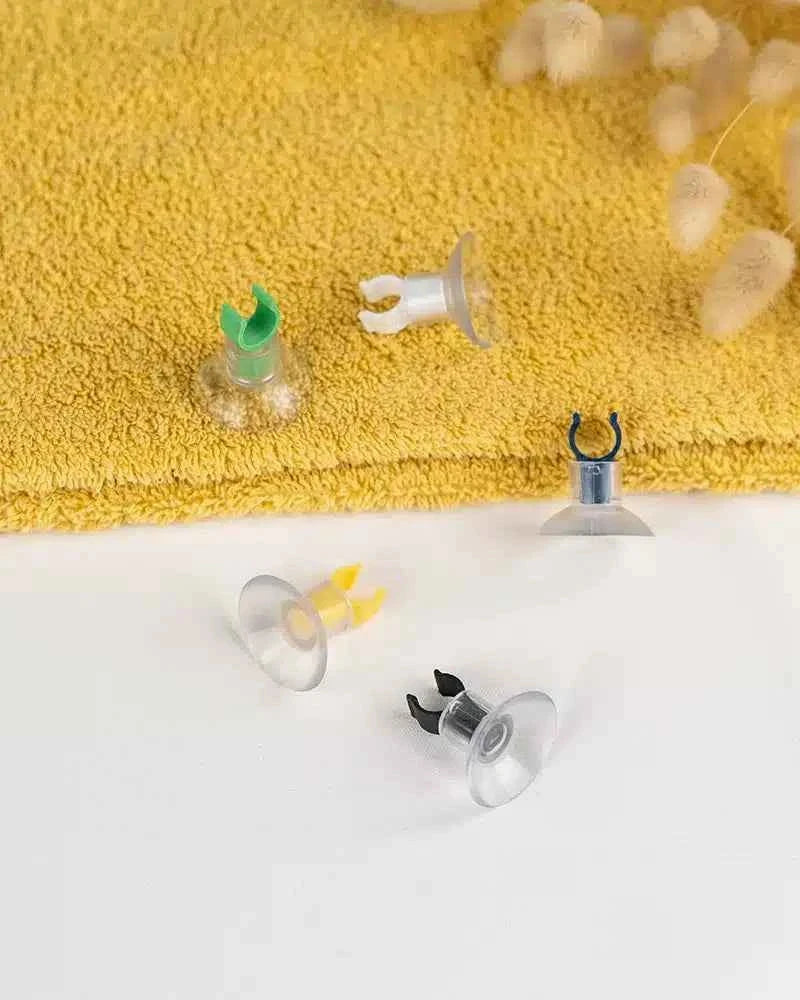 Porte-brosse à dents ventouses - Clips à l'unité
