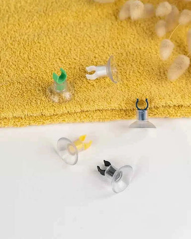 Porte-brosse à dents ventouses - Clips à l'unité