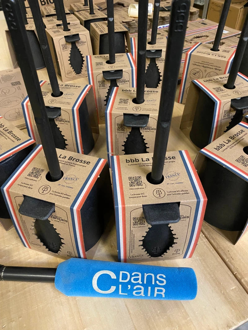 Brosse Toilette 'bbb La Brosse' Matières bio-sourcées et recyclées