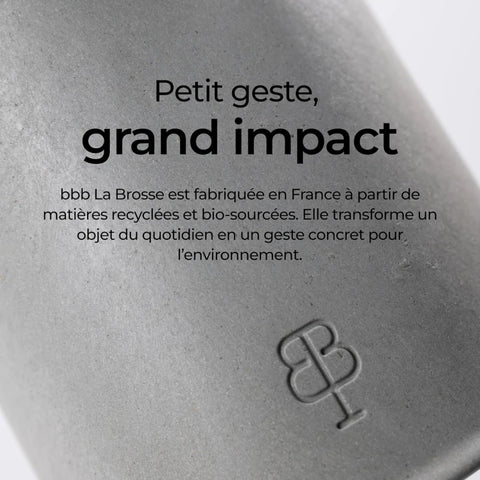Brosse Toilette 'bbb La Brosse' Matières bio-sourcées et recyclées