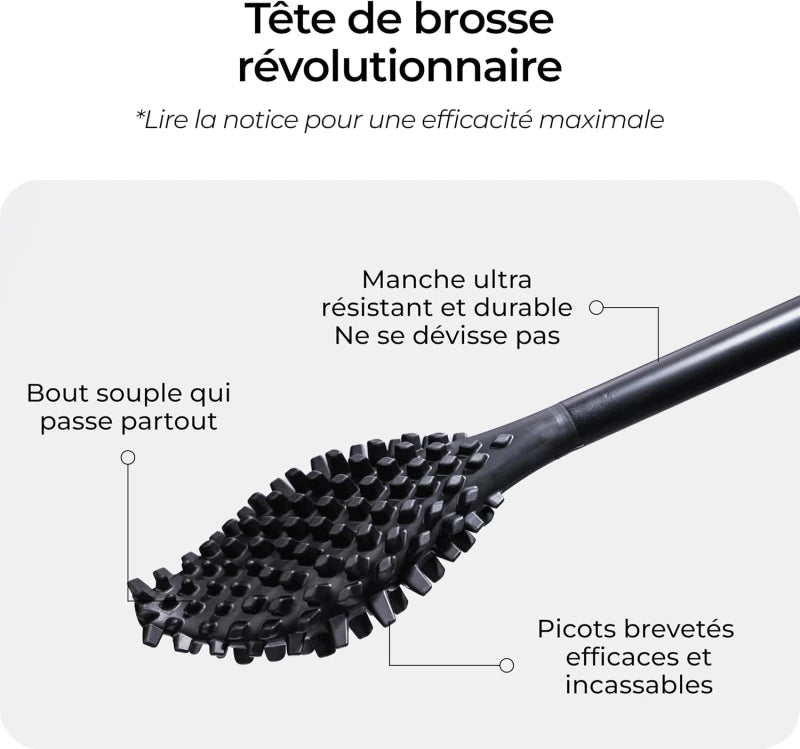 Brosse Toilette 'bbb La Brosse' Matières bio-sourcées et recyclées