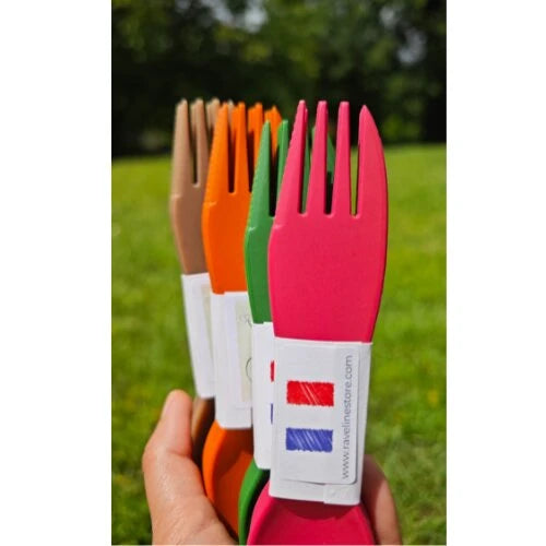 Couvert 3-en-1 Greenfib® — Lot de 6
