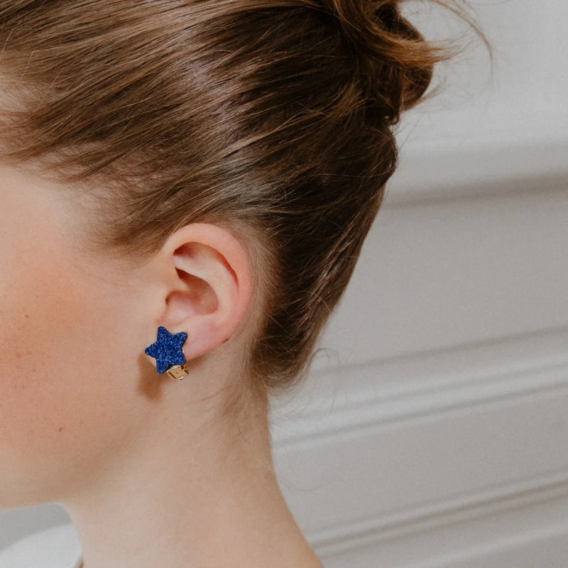 Boucles clips pailletées - Etoiles