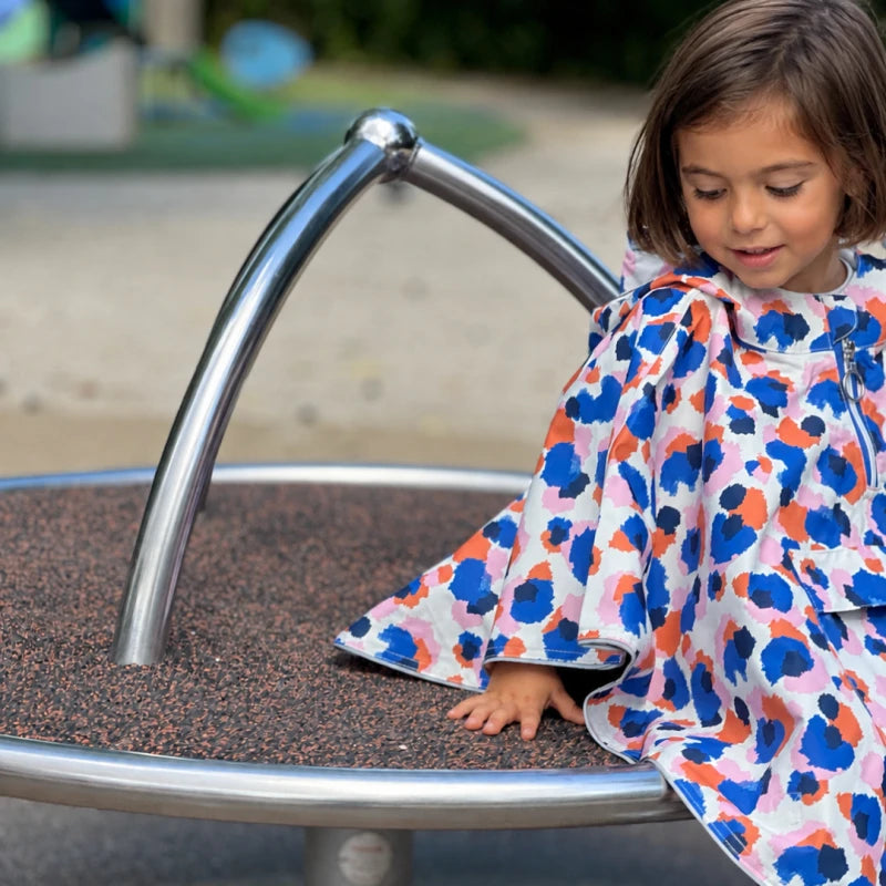 Cape de pluie enfant en polyester recyclé