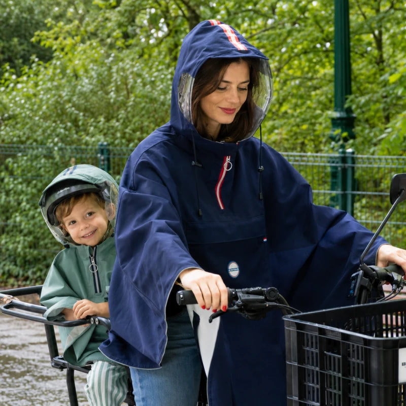 Cape de pluie enfant en polyester recyclé