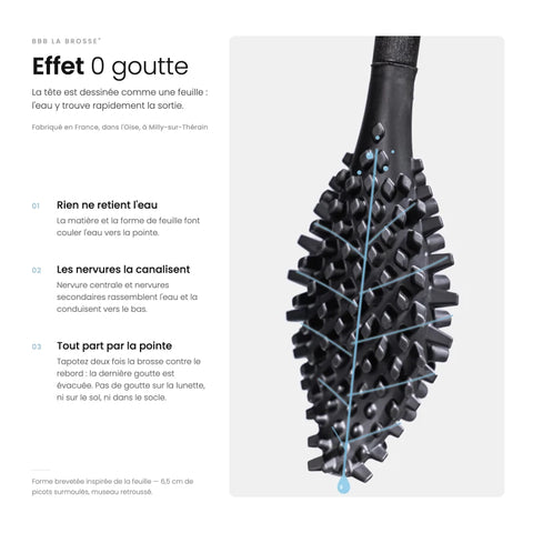 Brosse Toilette 'bbb La Brosse' Matières bio-sourcées et recyclées