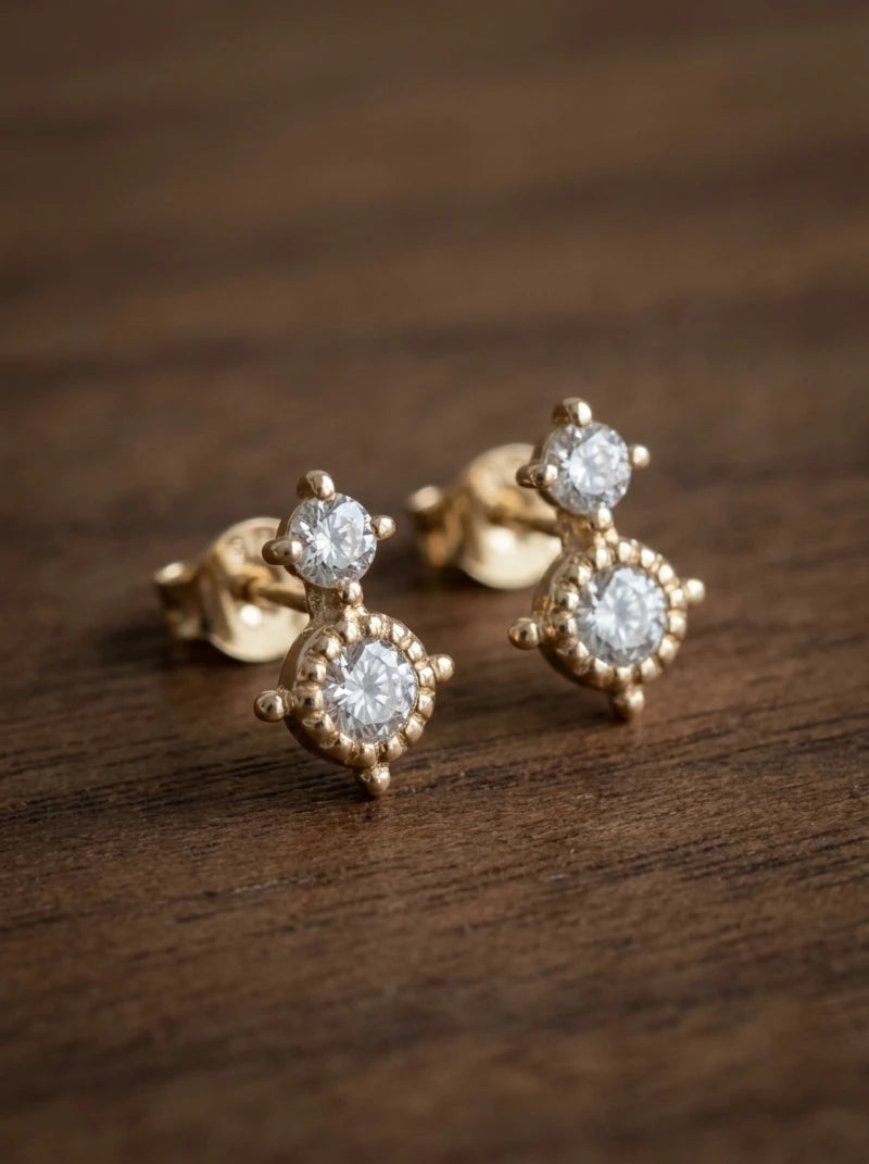 Boucle d’Oreille Kate Dorée