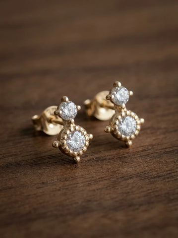 Boucle d’Oreille Kate Dorée