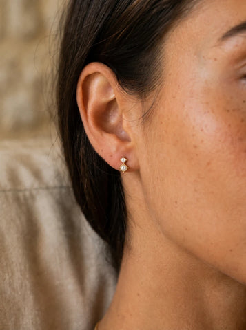 Boucle d’Oreille Kate Dorée