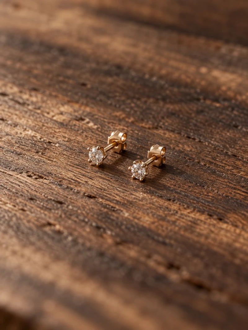 Boucle d’Oreille Dust Dorée
