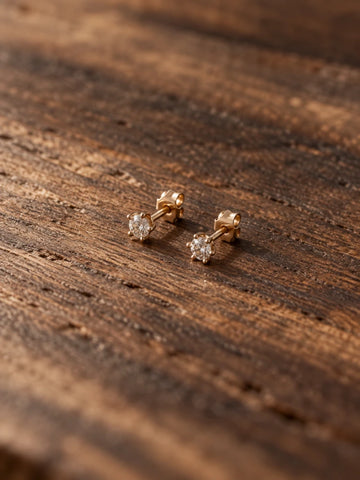 Boucle d’Oreille Dust Dorée