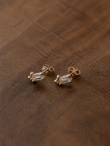 Boucle d’Oreille Stardust Dorée
