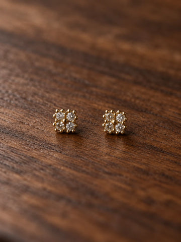 Puce d’Oreille Luck – Plaqué Or ou Argent 925