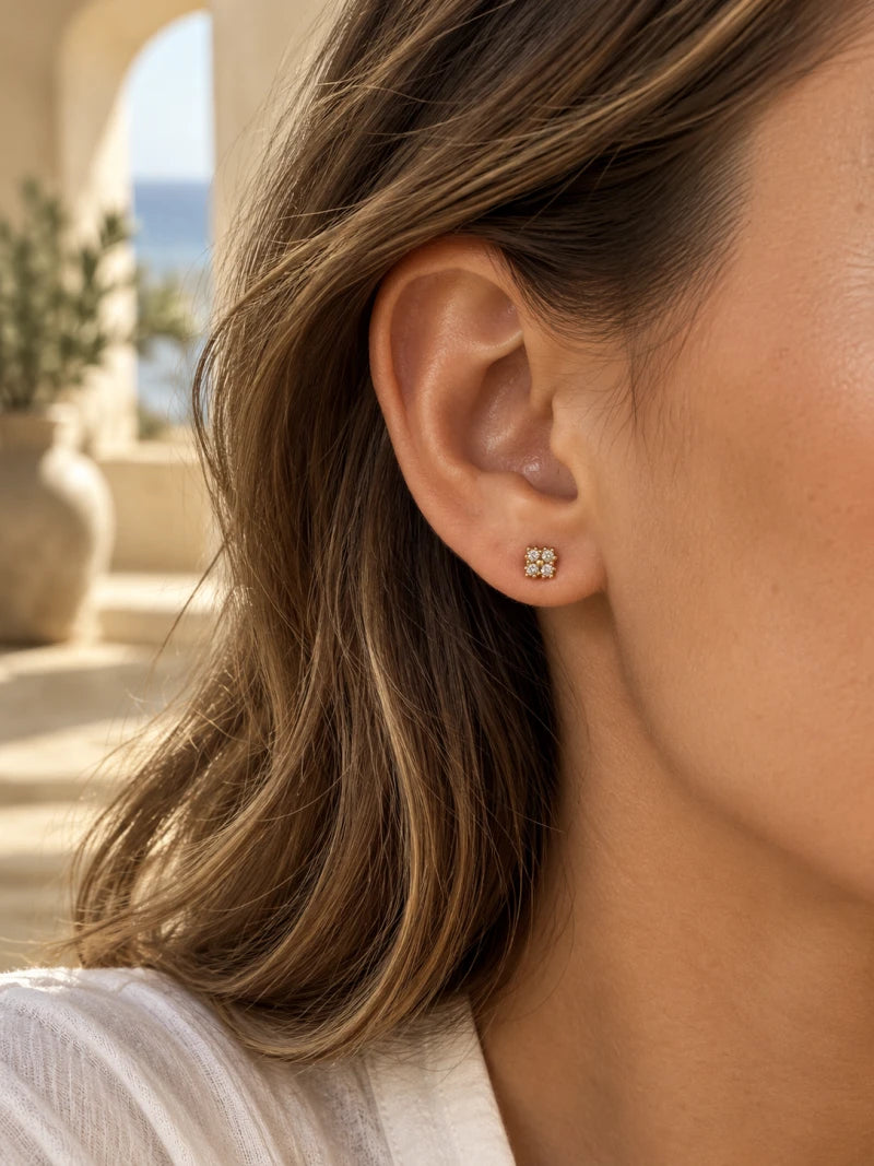 Puce d’Oreille Luck – Plaqué Or ou Argent 925