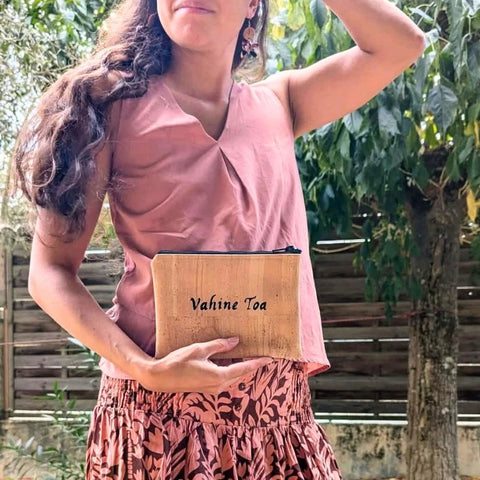Pochette en liège Octobre Rose - Édition limitée