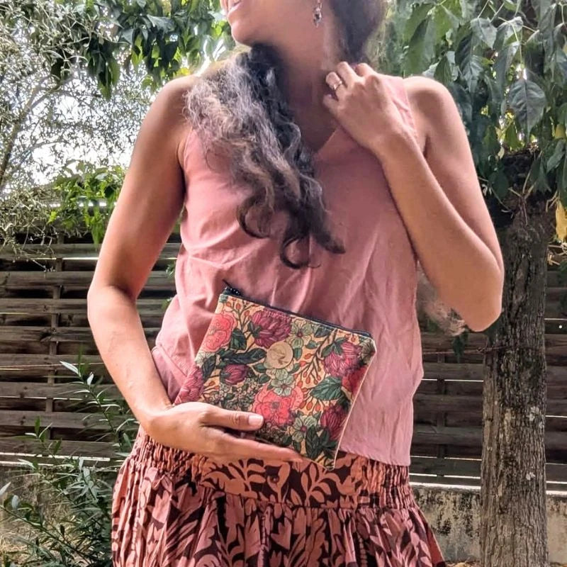 Pochette en liège Octobre Rose - Édition limitée