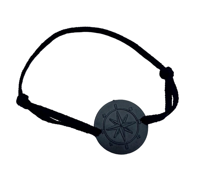 Le bracelet 100% filet de pêche recyclé - Black Edition