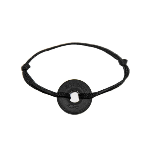 Le bracelet 100% filet de pêche recyclé - Black Edition
