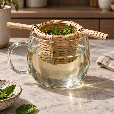 Infuseur de Thé en Bambou