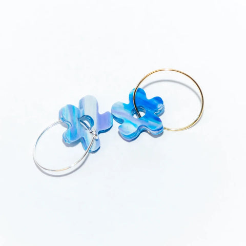 Boucle d'oreille Fleur - Les Beaux Jours