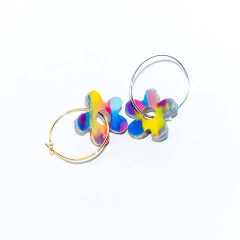 Boucle d'oreille Fleur - Les Beaux Jours