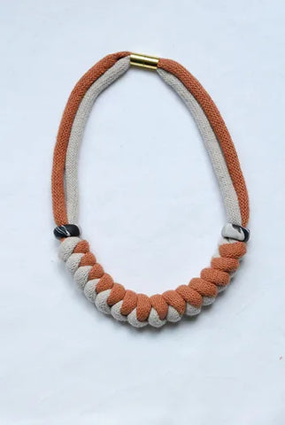 Collier en macramé I Snake Knot I 8 coloris