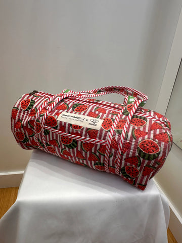 Petit tote bag pastèque rose - Manoë x Meanwhile Boutique