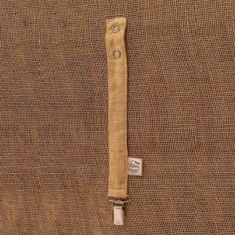Attache-tétine pour bébé en coton bio | 5 coloris - Meanwhile Boutique
