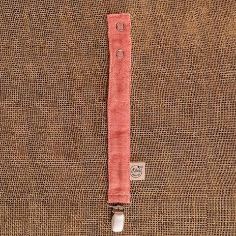 Attache-tétine pour bébé en coton bio | 5 coloris - Meanwhile Boutique