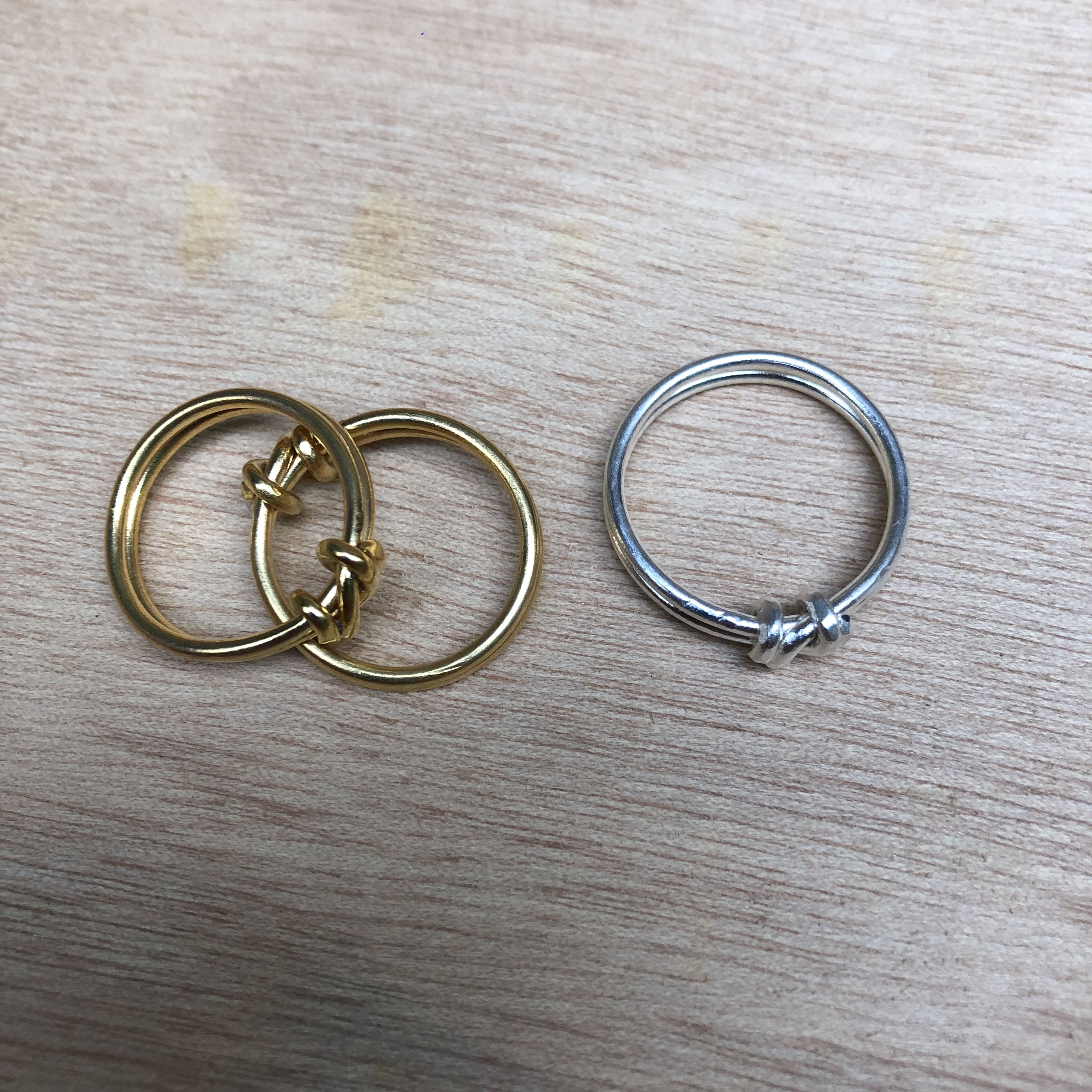Bague why knot à noeud nounzein