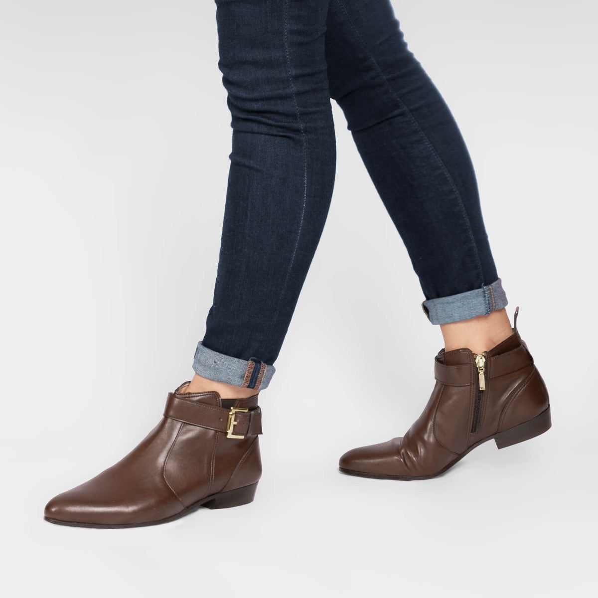 Bottines véganes Marron pour femmes Olympe - Meanwhile Boutique