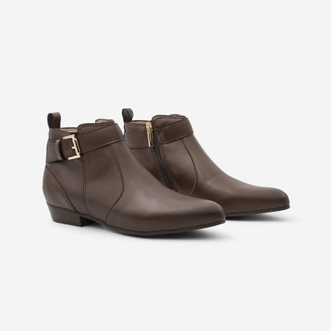 Bottines véganes Marron pour femmes Olympe - Meanwhile Boutique