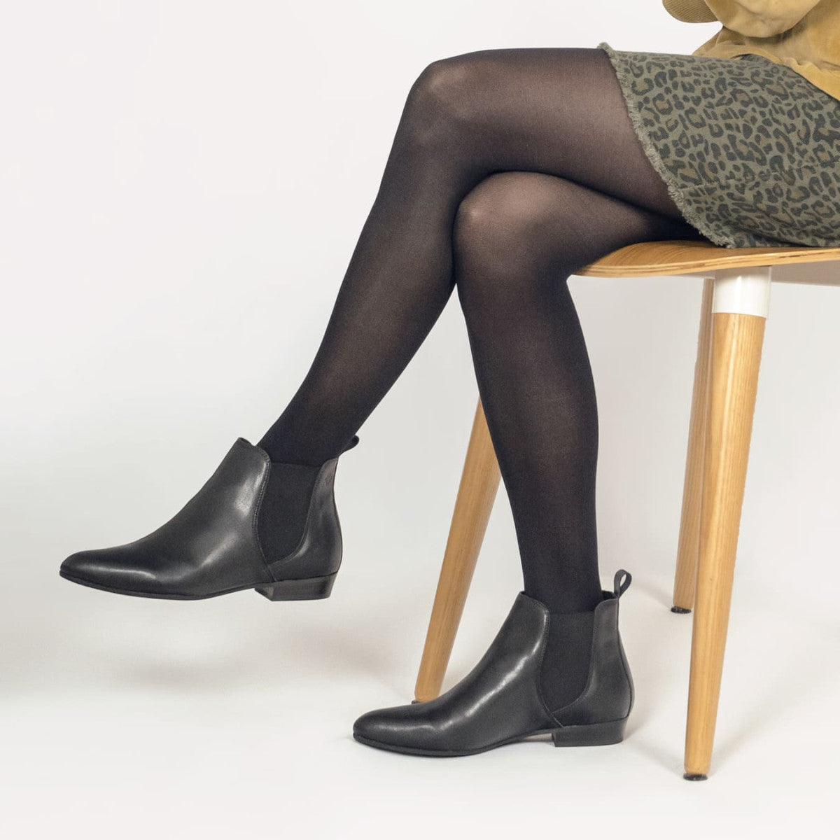 Bottines véganes Noir pour femmes Laïka - Meanwhile Boutique