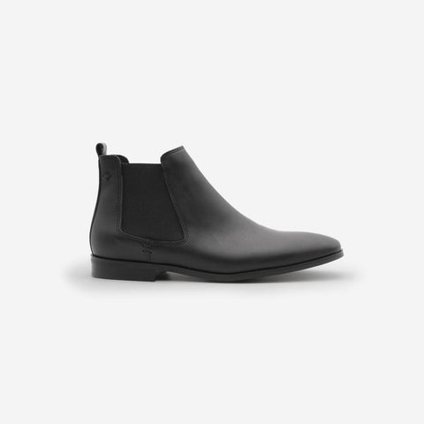 Bottines véganes Noir pour hommes Alan - Meanwhile Boutique