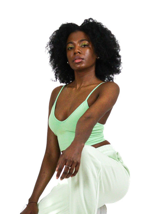 Brassière en coton upcyclé écoresponsable