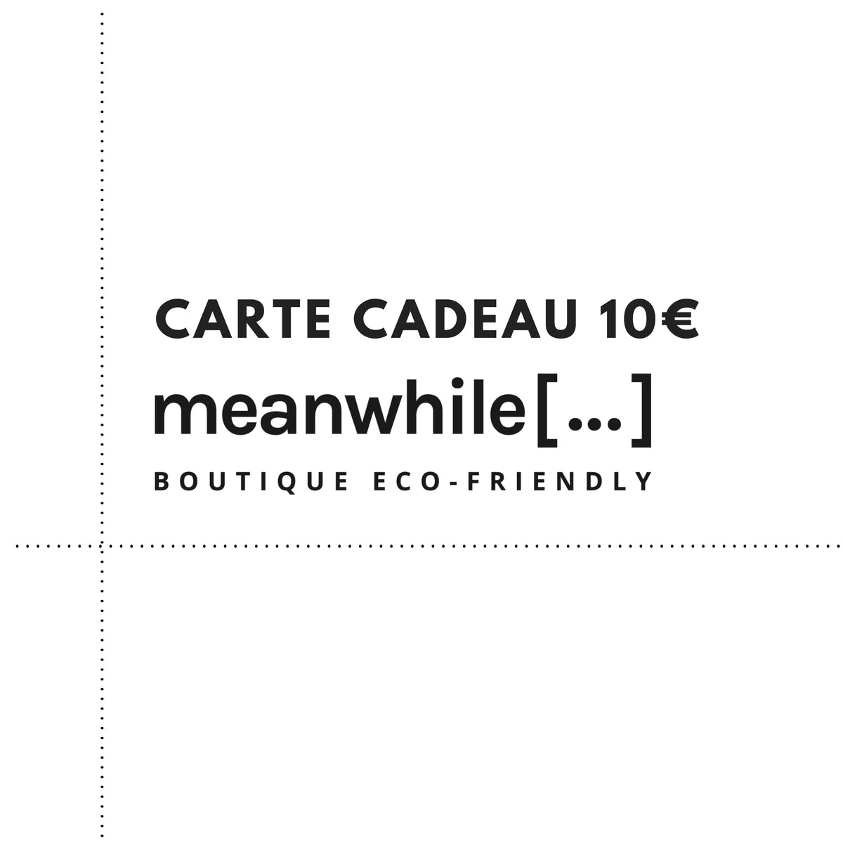 Carte-cadeaux I Montant au choix