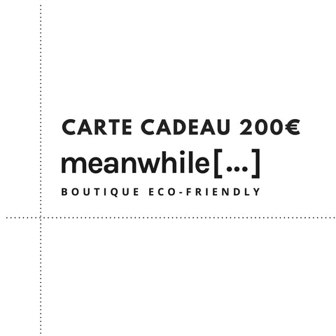 Carte-cadeaux I Montant au choix