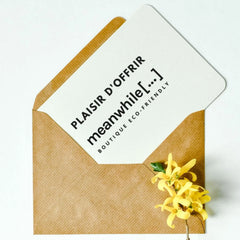 Carte-cadeaux I Montant au choix