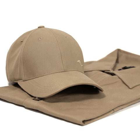 Casquette crème unisexe en coton Drill Pima 