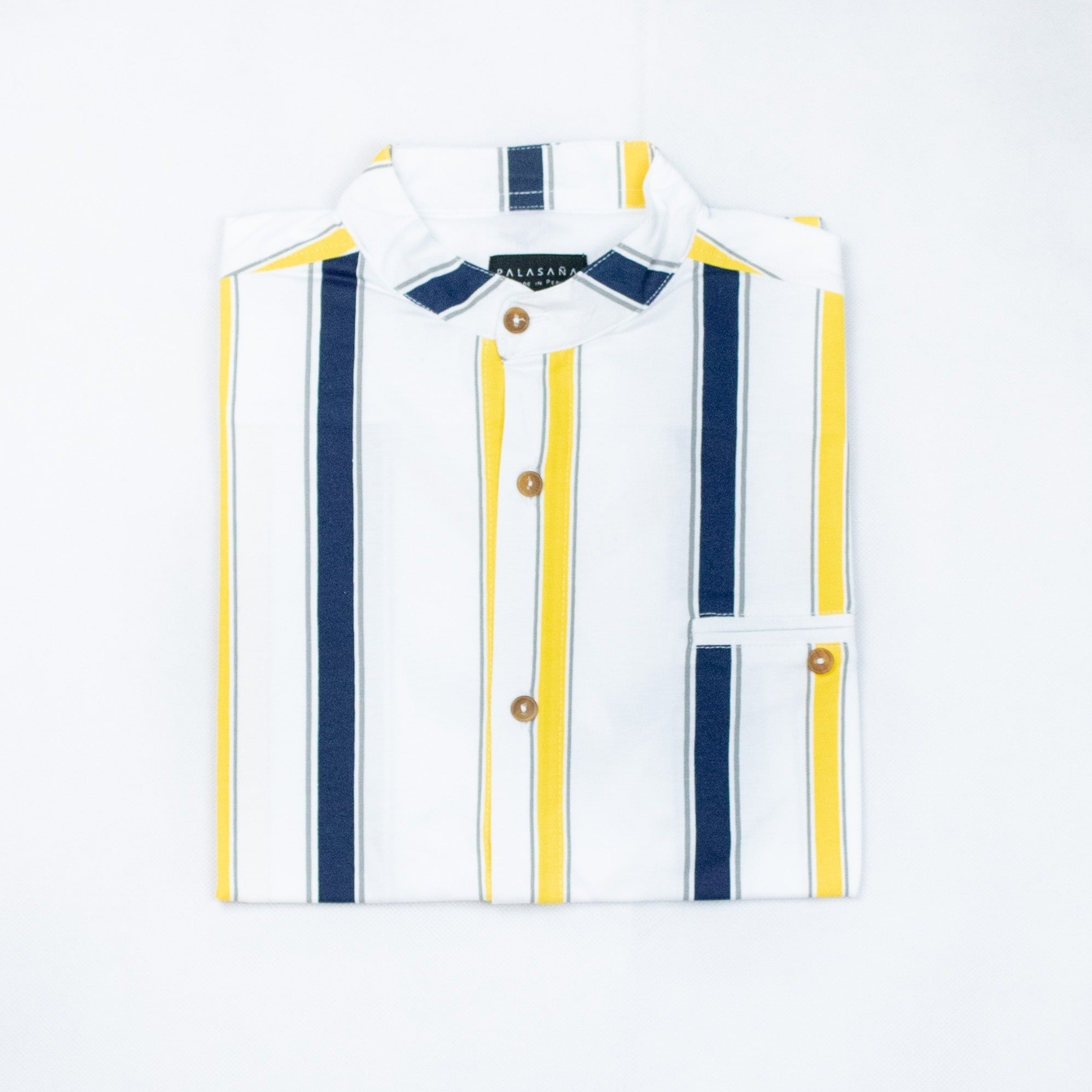 Chemise unisexe fabriquée à la main en coton Pima 