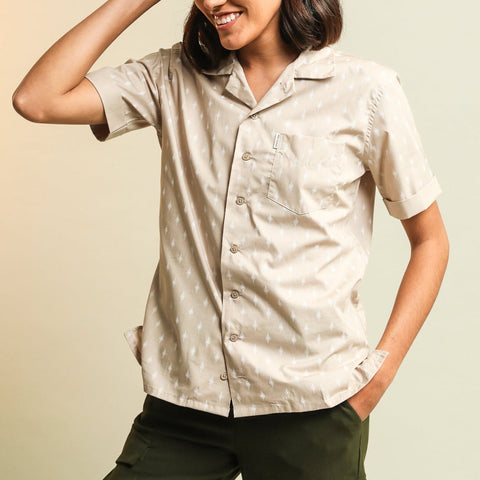 Chemise estivale unisexe upcyclée